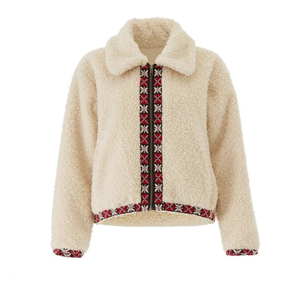 The Great The Faux Sherpa Shepherd Coat - Picture 4 of 7